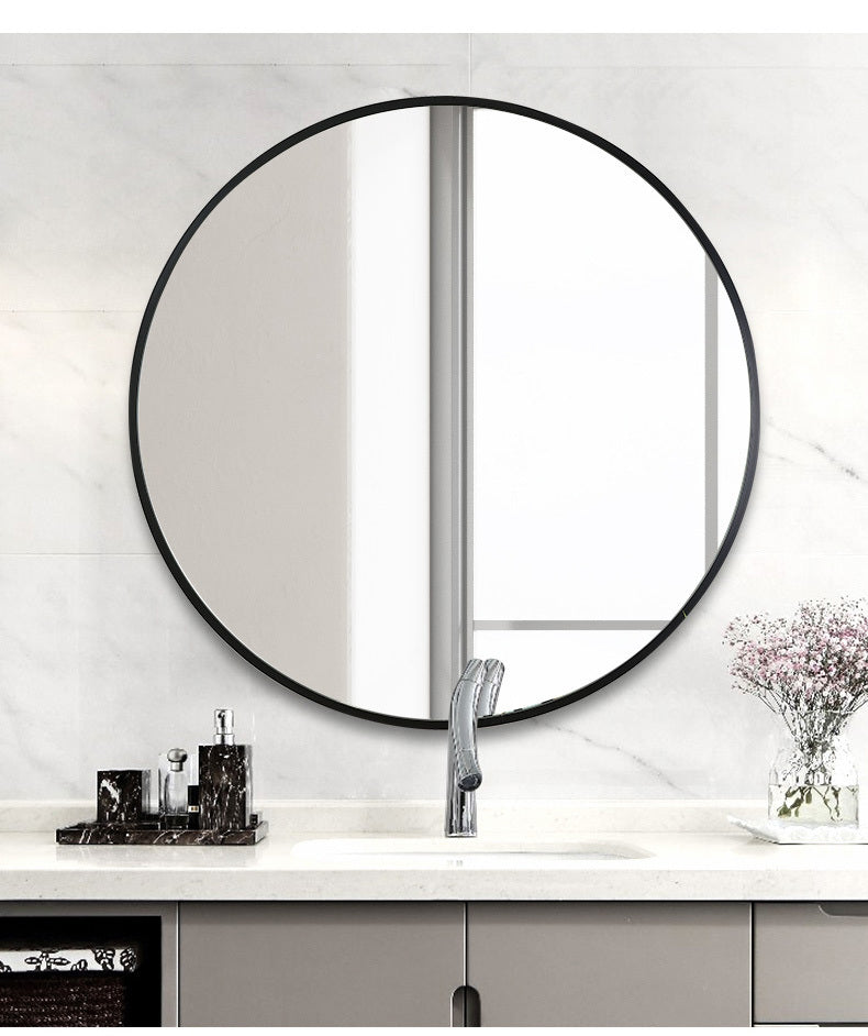 Aluminum Alloy Bathroom Mirror Toilet Vanity Mirror