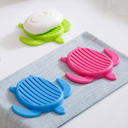 Support de savon pour salle de bain en forme de tortue créative.