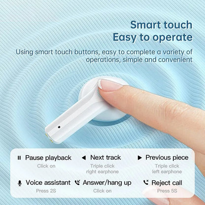 Light-emitting Version, ThinkPlus Bluetooth Earphone with Wireless Binaural TWS5.1 Sports Game Earphone Compatibil